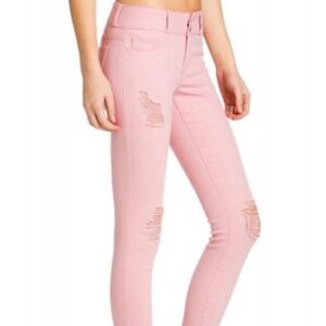 ✨ Cello Pink Distressed Skinny Jeans ✨